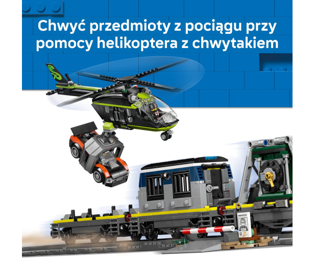 LEGO CITY 60508 Napad na policyjny pociąg - 1489557 - zdjęcie 7